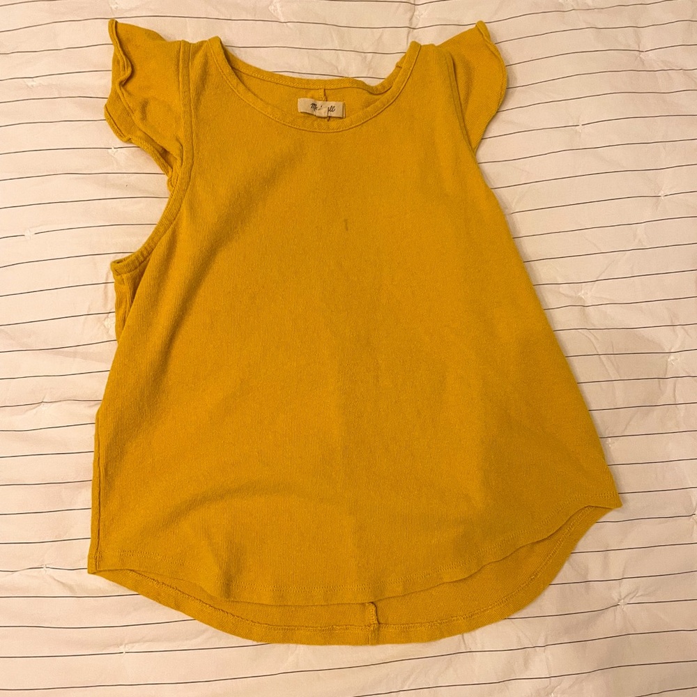 Madewell Ruffle Tank Top
